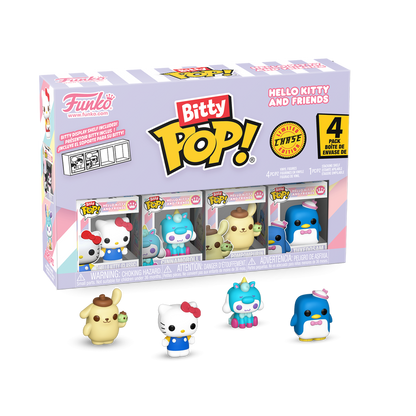 Funko Bitty Pop! Sanrio Hello Kitty and Friends  Hello Kitty Mini-Figure 4-Pack