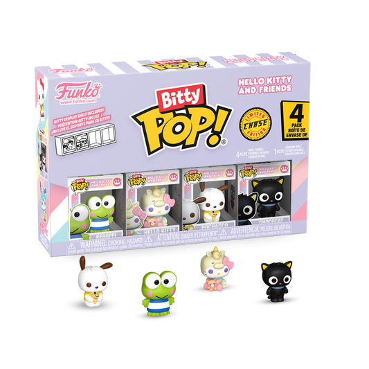 Funko Bitty Pop! Sanrio Hello Kitty and Friends  Keroppi Mini-Figure 4-Pack