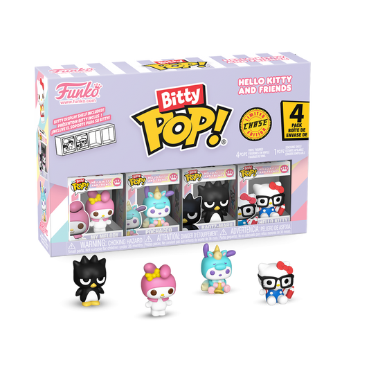 Funko Bitty Pop! Sanrio Hello Kitty and Friends My Melody Mini-Figure 4-Pack