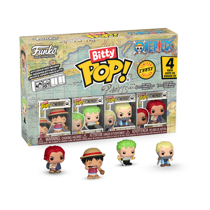 Funko Bitty Pop! One Piece 4-Pack Series 1 [Luffy]
