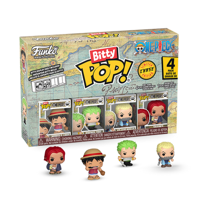 Funko Bitty Pop! One Piece 4-Pack Series 1 [Luffy]