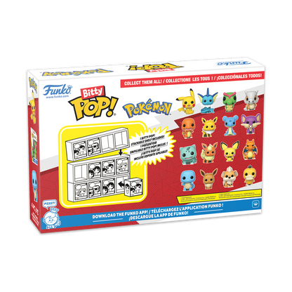 Funko Bitty Pop! Pokemon Pikachu Mini-Figure 4-Pack
