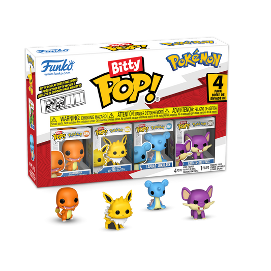 Funko Bitty Pop! Pokemon Charmander Mini-Figure 4-Pack