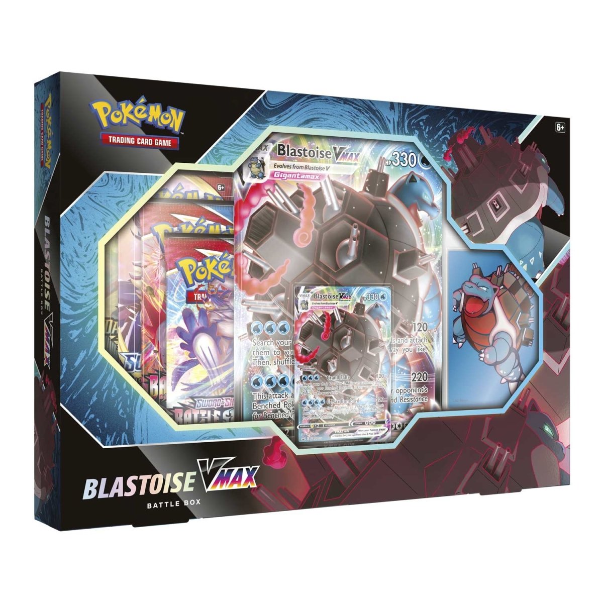 Pokemon TCG: Blastoise VMAX Battle Box