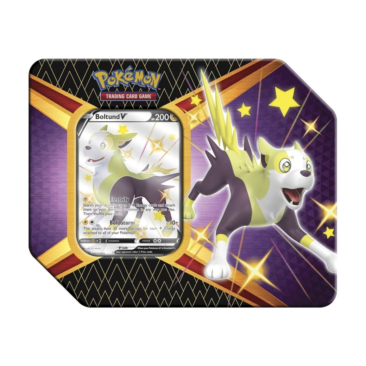 Pokemon TCG: Shining Fates - Boltund V Tin