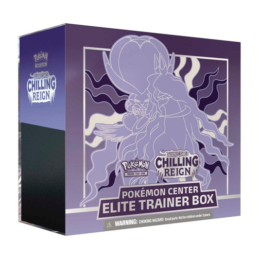 Pokémon TCG: Sword & Shield Chilling Reign - Elite Trainer Box (Pokemon Center) [Shadow Rider Calyrex]