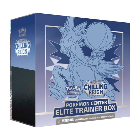 Pokémon TCG: Sword & Shield Chilling Reign - Elite Trainer Box (Pokemon Center) [Ice Rider Calyrex]