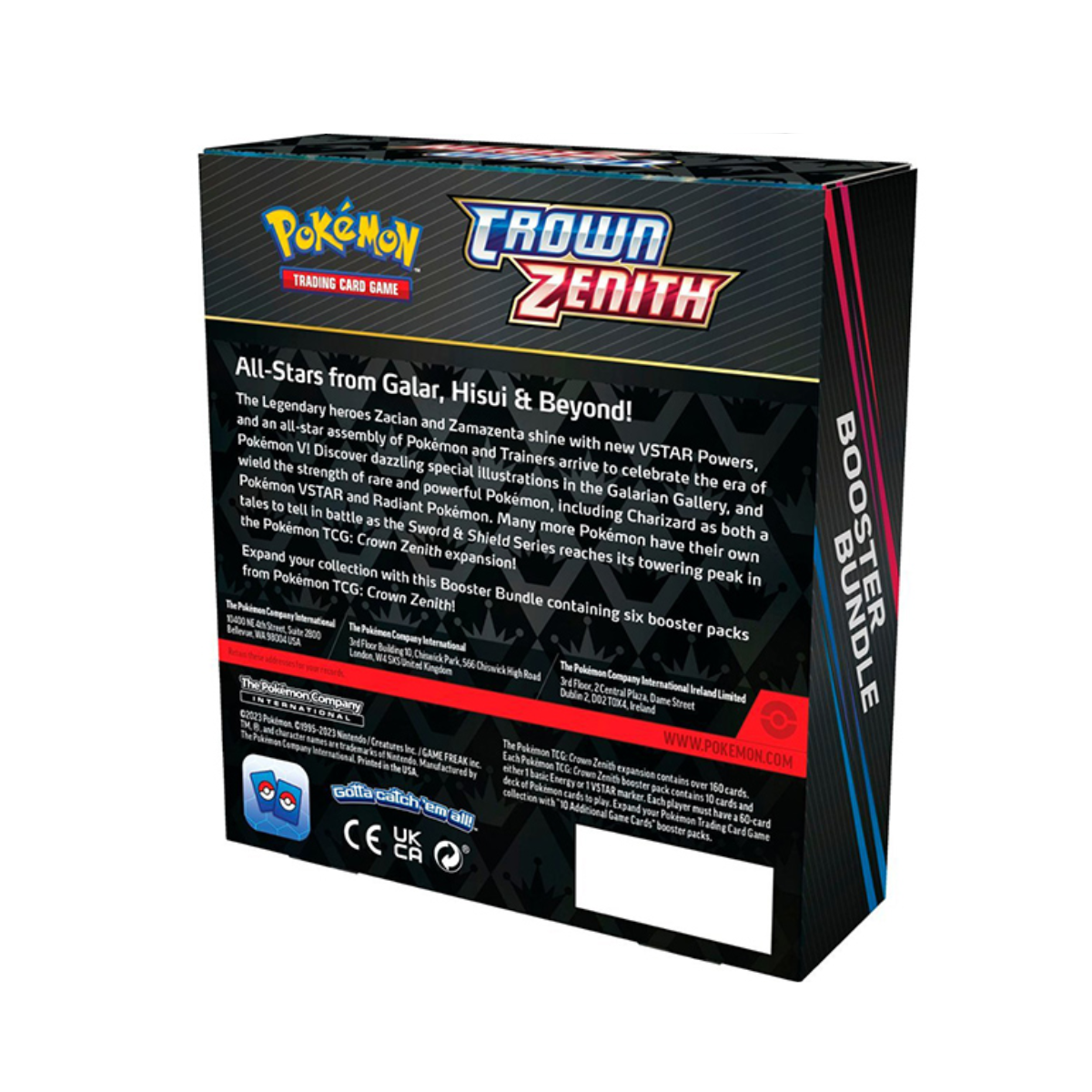 Pokemon TCG: Crown Zenith - Booster Bundle