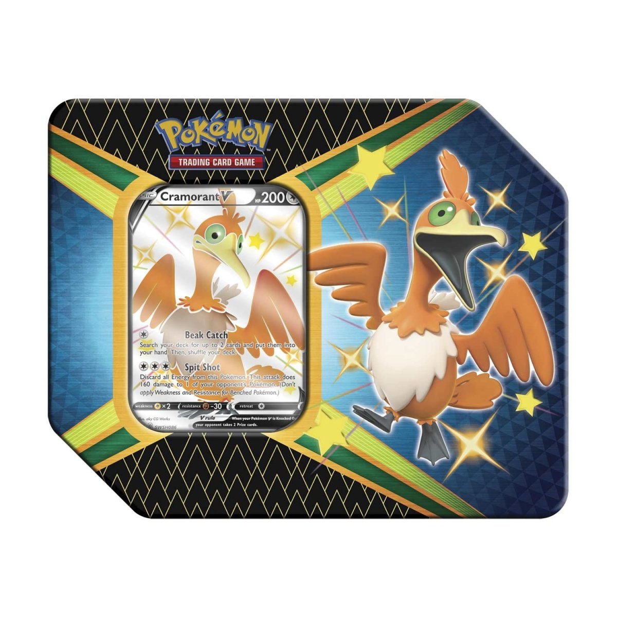 Pokemon TCG: Shining Fates - Cramorant V Tin