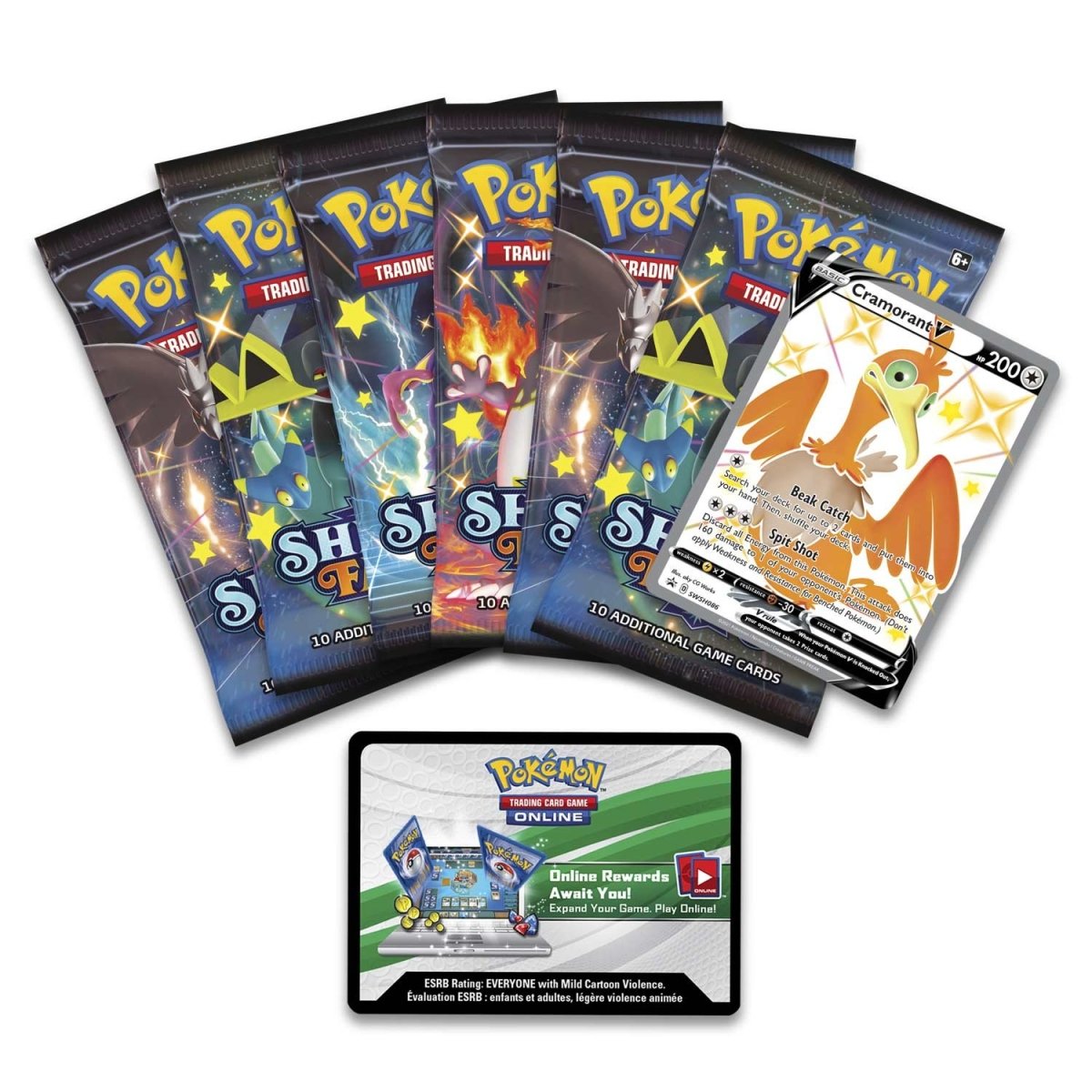Pokemon TCG: Shining Fates - Cramorant V Tin