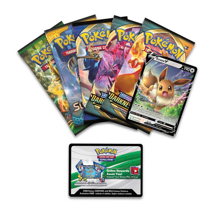 Pokemon TCG: V Powers Tin [Eevee V] (International Version)