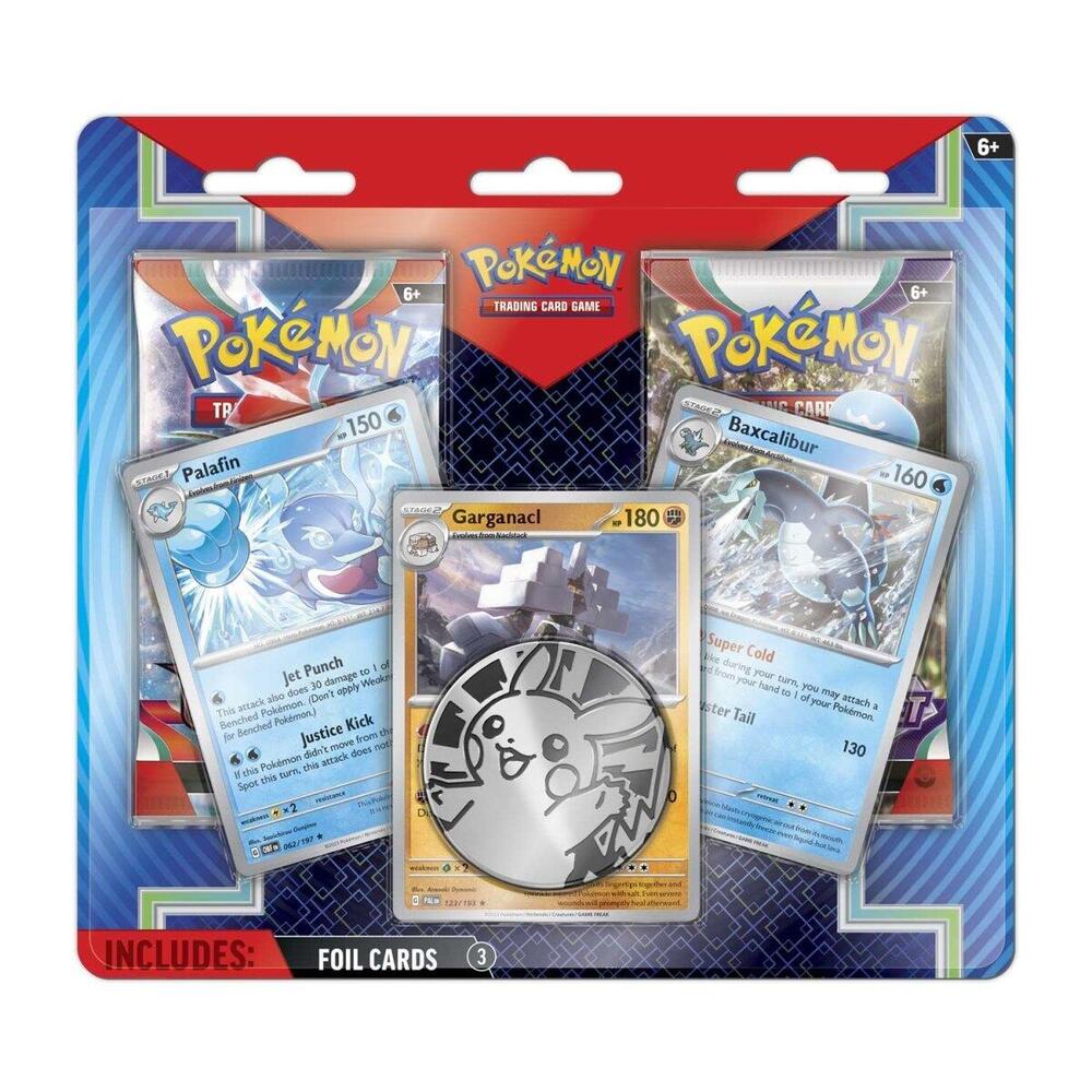 Pokémon TCG: Enhanced 2-Pack Blister [Palafin, Baxcalibur & Garganacl]