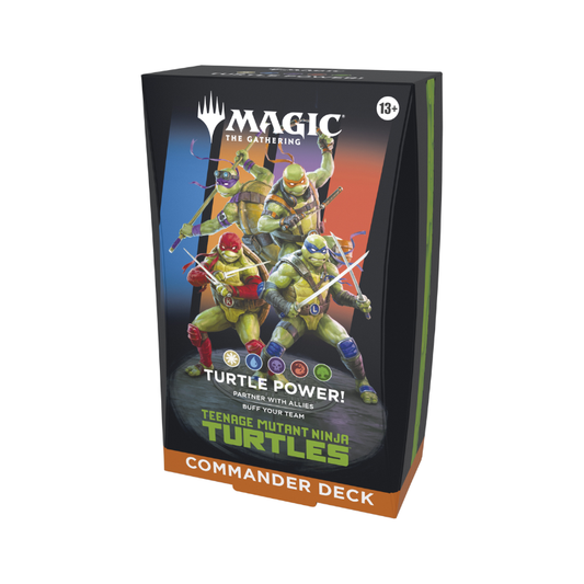 MTG TCG: Universes Beyond- Teenage Mutant Ninja Turtles Commander Deck - Turtle Power!