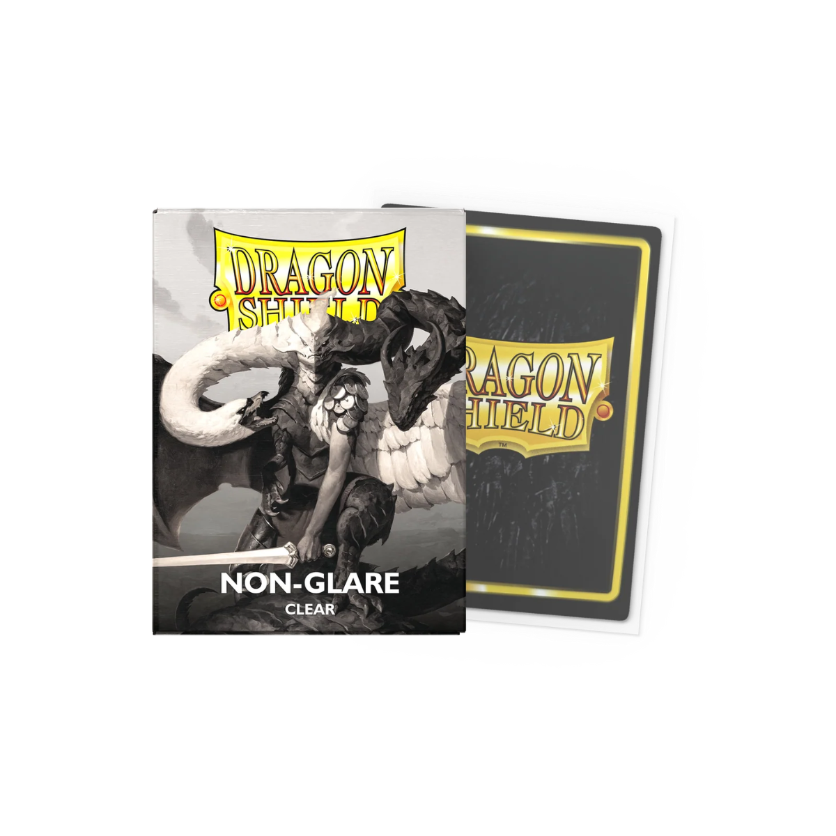 Dragon Shield Sleeves: Non-Glare Matte Sleeves - Clear