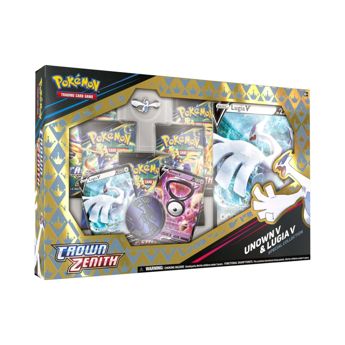 Pokémon TCG: Crown Zenith - Unown V & Lugia V Special Collection