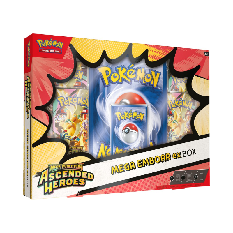 Pokémon TCG: Mega Evolution 02.5 Ascended Heroes - Mega ex Box