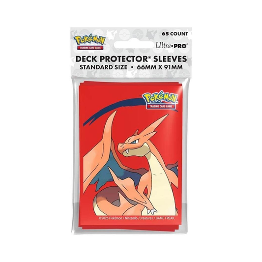 Card Sleeves: Pokémon - Mega Charizard Y (65ct)