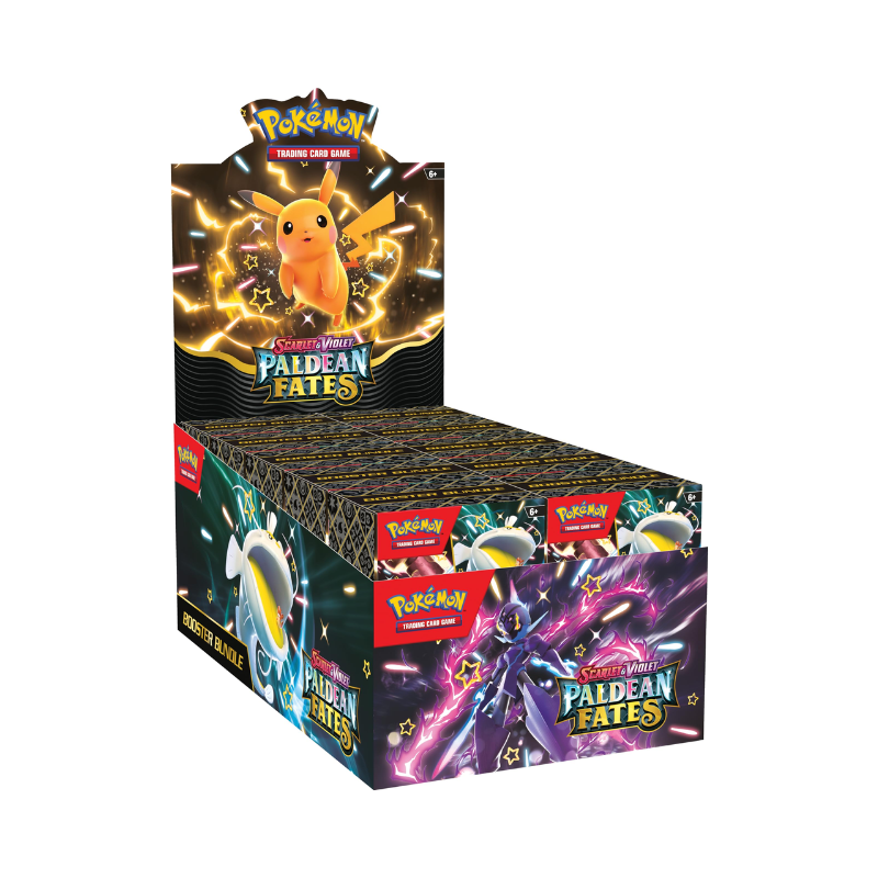 Pokémon TCG: Scarlet & Violet 4.5 Paldean Fates- Sealed Booster Bundle Case