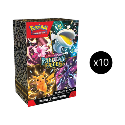 Pokémon TCG: Scarlet & Violet 4.5 Paldean Fates- Sealed Booster Bundle Case