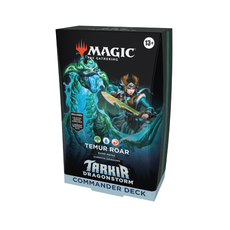 MTG TCG: Tarkir Dragonstorm - Commander Deck (Temur Roar)