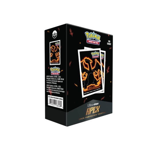Card Sleeves: Pokémon Apex- Neon Kanto- Charizard (105ct)