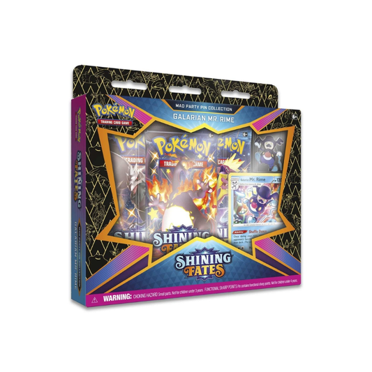Pokémon TCG: Shining Fates Mad Party Pin Collection [Galarian Mr. Rime]