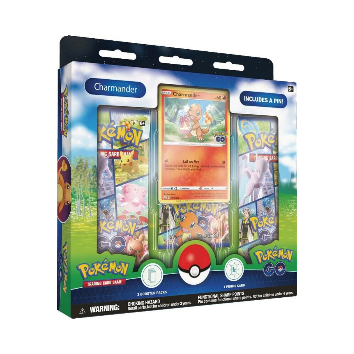 Pokémon TCG: Pokemon GO Pin Collection [Charmander]