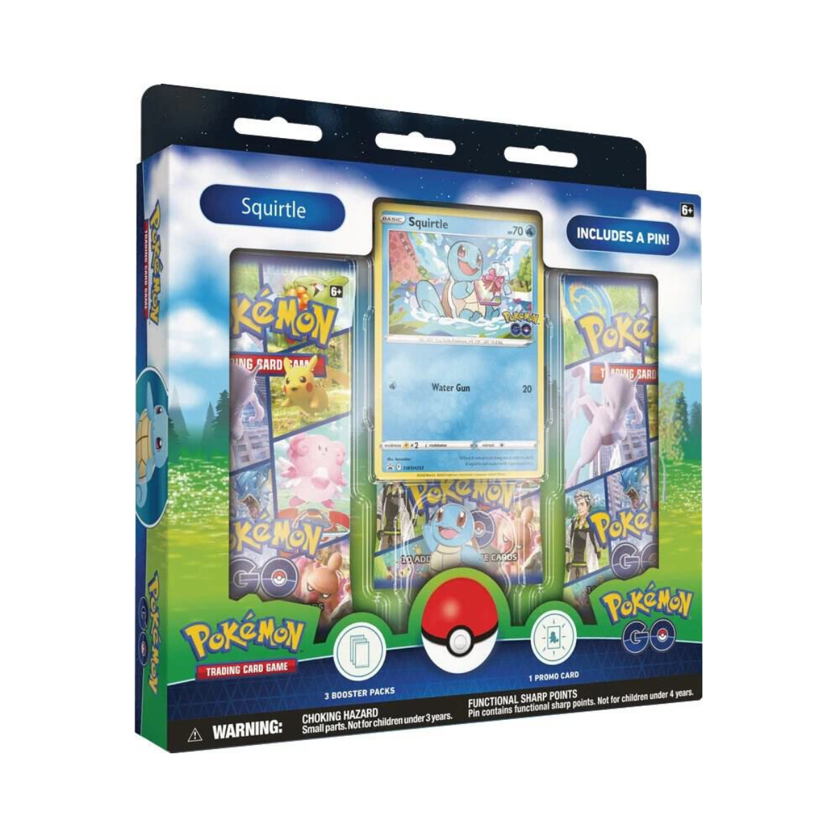 Pokémon TCG: Pokemon GO Pin Collection [Squirtle]