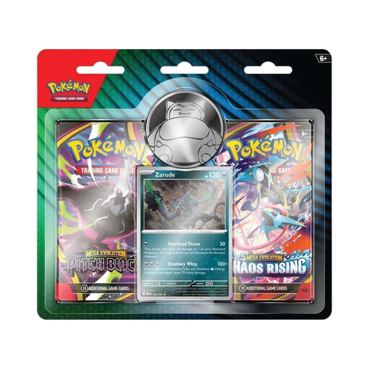Pokémon TCG: Pitch Black & Chaos Rising - 2-Pack Blister [Zarude]