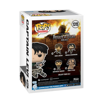 FUNKO POP! ANIMATION: Attack On Titan - Captain Levi (AAA Exclusive)