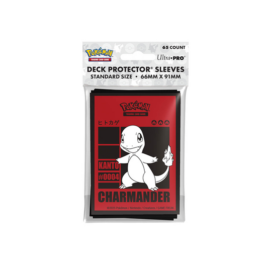 Card Sleeves: Pokemon - Charmander (65ct)