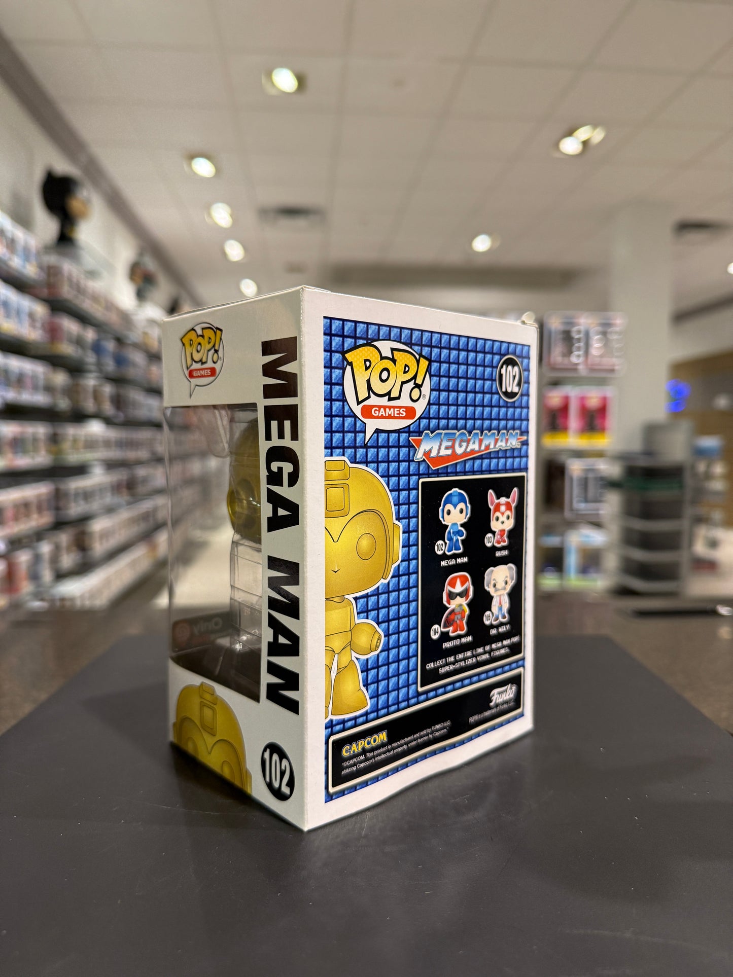 Funko Pop! Megaman - Mega Man Gold (Gamestop)