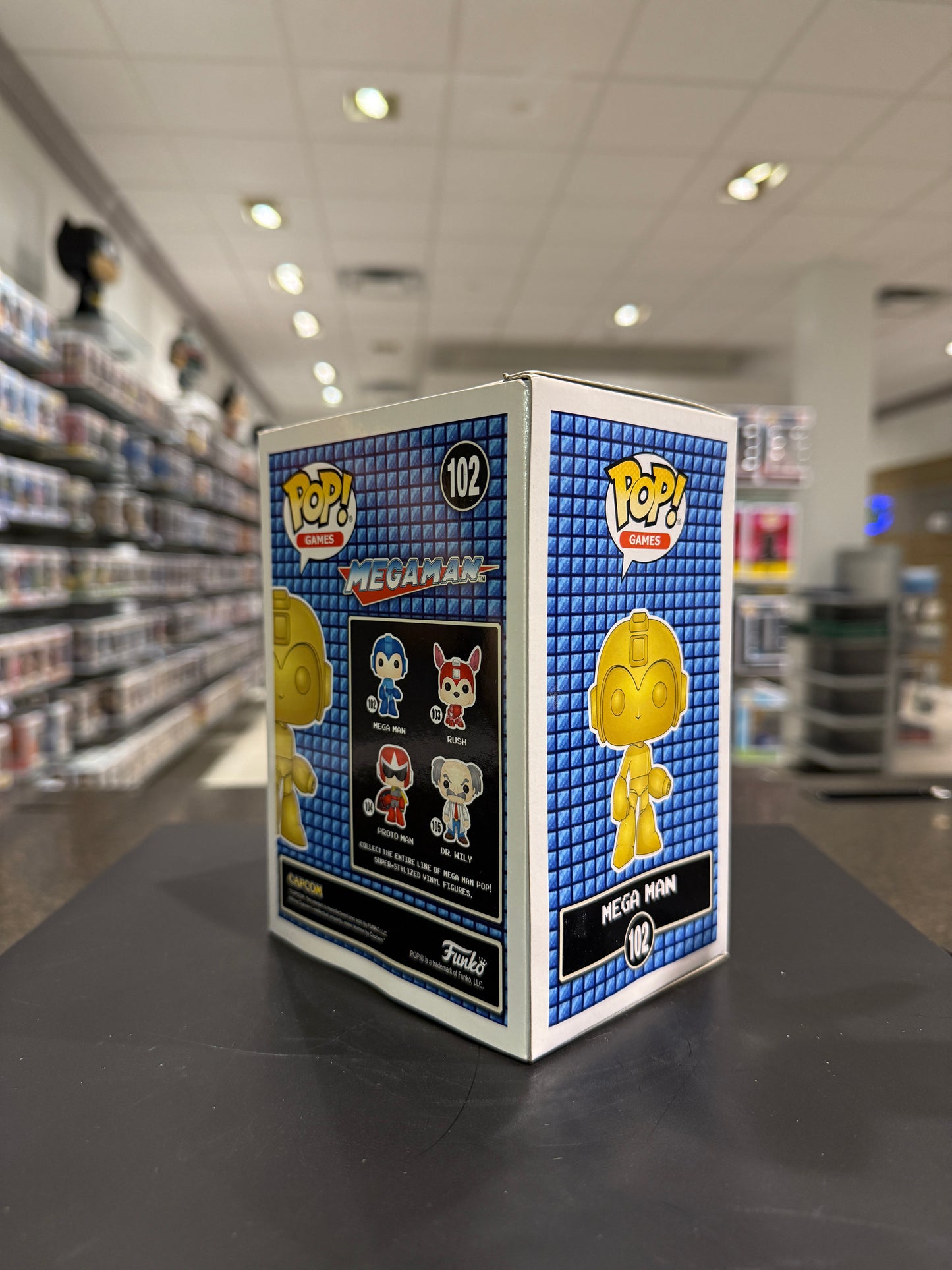 Funko Pop! Megaman - Mega Man Gold (Gamestop)