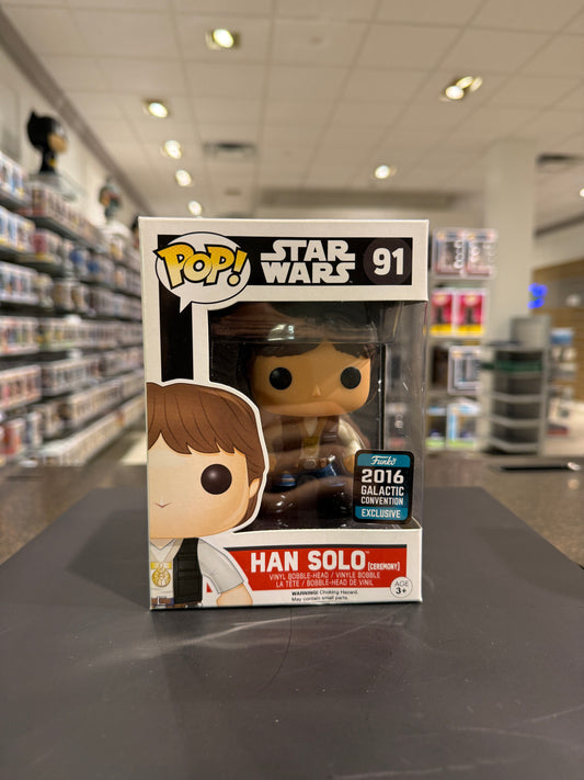 Funko Pop! Star Wars - Han Solo Ceremony (2016 Galactic Convention)