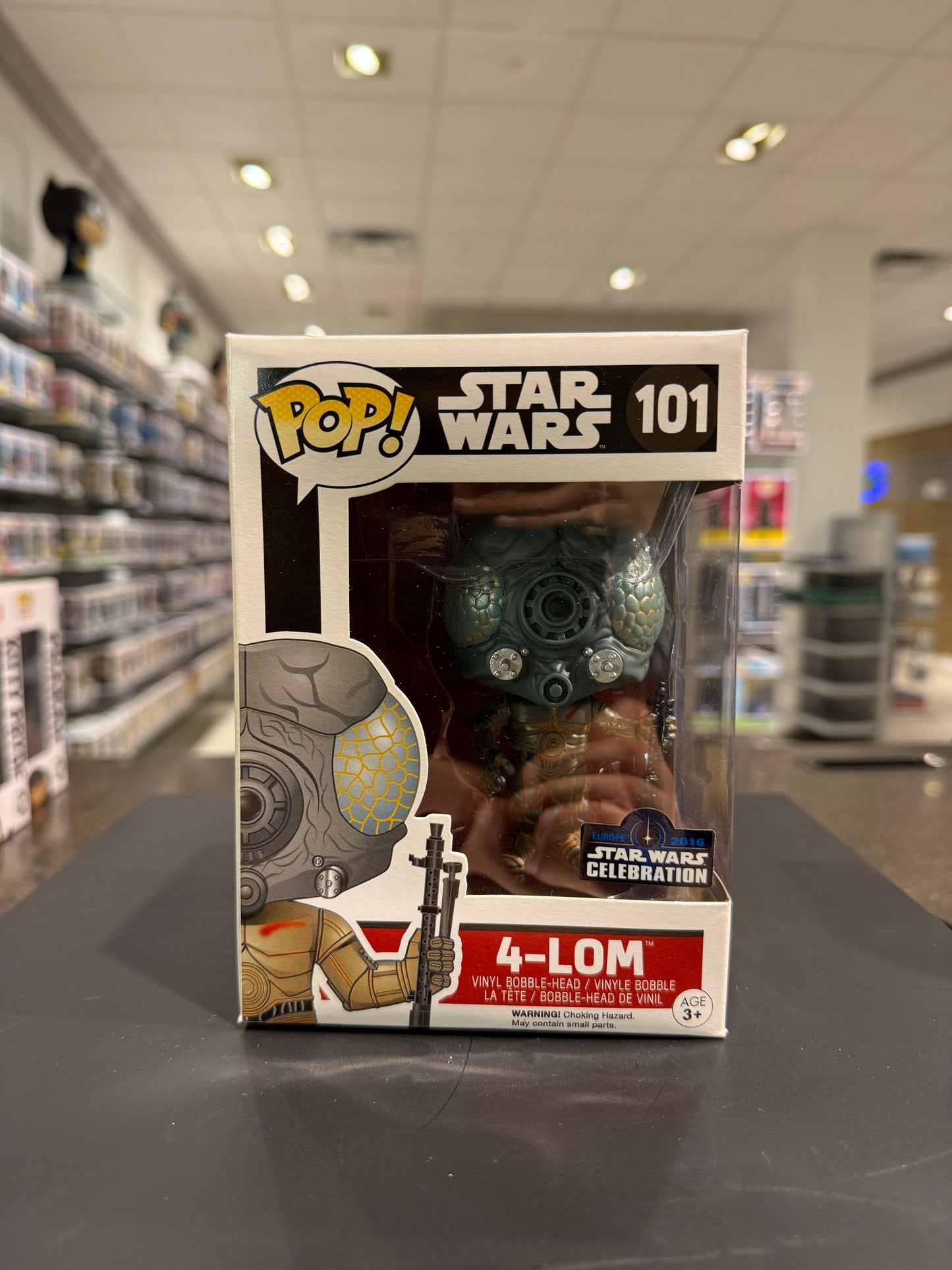 Funko Pop! Star Wars - 4-Lom (Star Wars Celebration)
