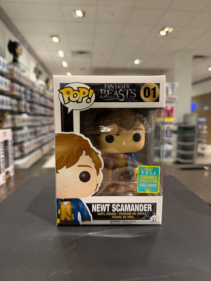 Funko Pop! Fantastic Beasts - Newt Scamander (SDCC)