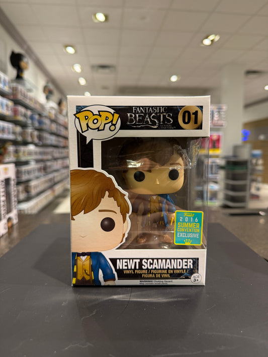 Funko Pop! Fantastic Beasts - Newt Scamander (SDCC)