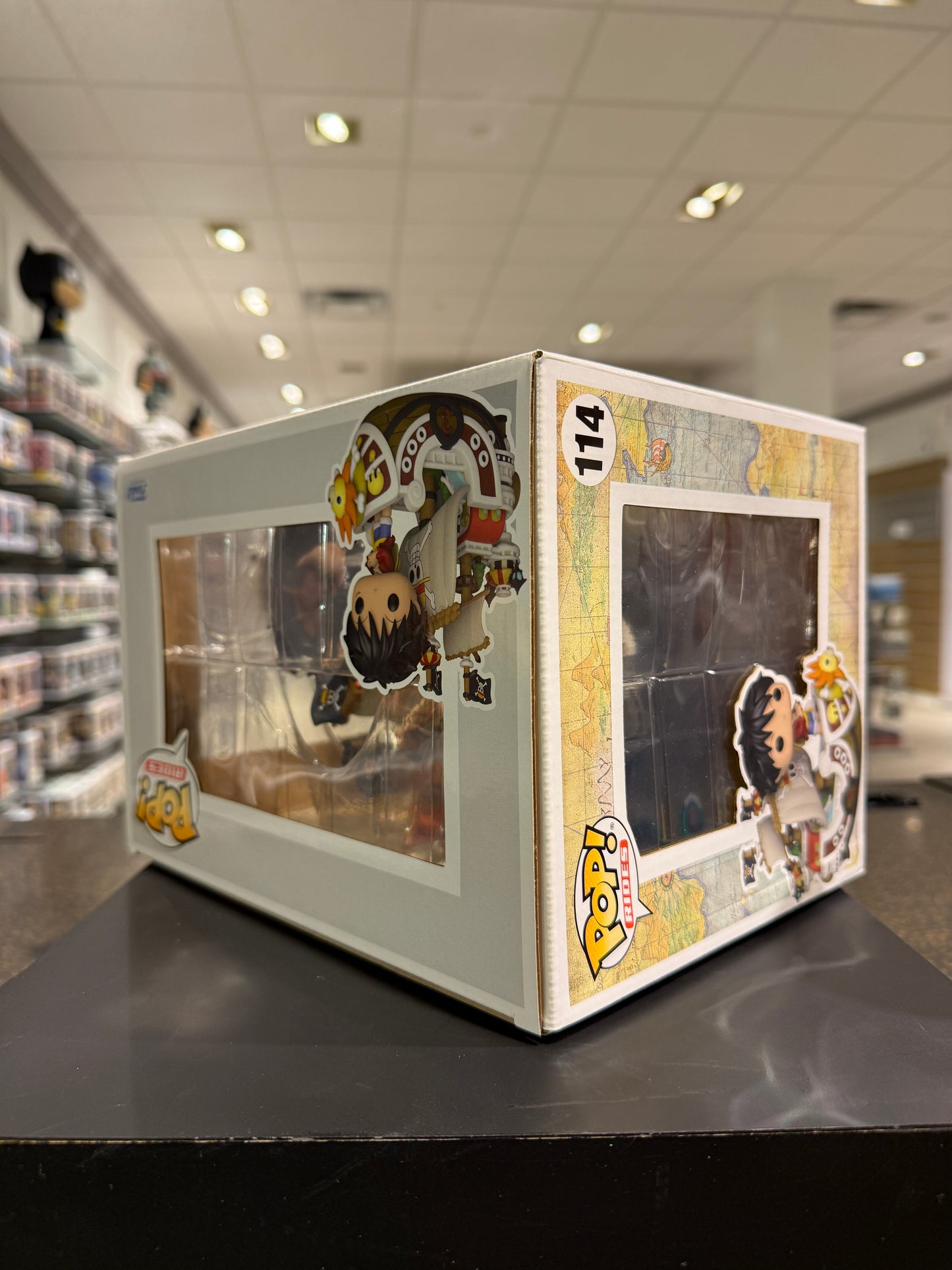 Funko Pop! One Piece - Luffy w/ Thousand Sunny (Wintercon)