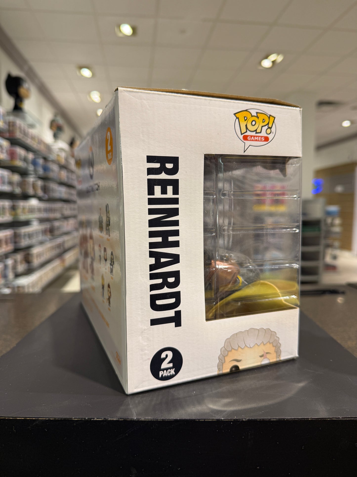 Funko Pop! Overwatch - Reinhardt and Brigitte (Blizzard) 2-Pack