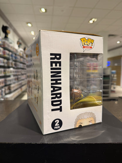 Funko Pop! Overwatch - Reinhardt and Brigitte (Blizzard) 2-Pack