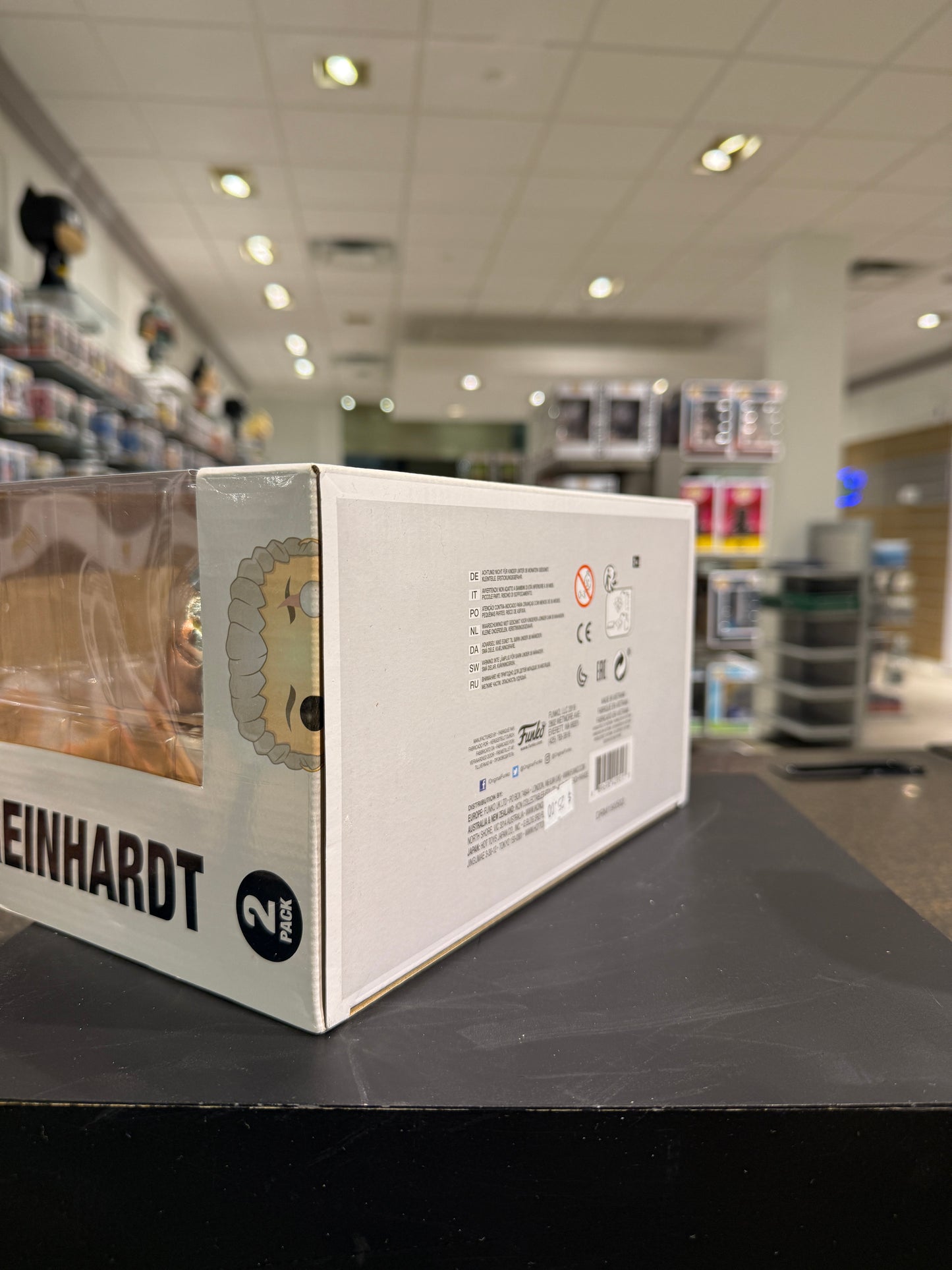 Funko Pop! Overwatch - Reinhardt and Brigitte (Blizzard) 2-Pack