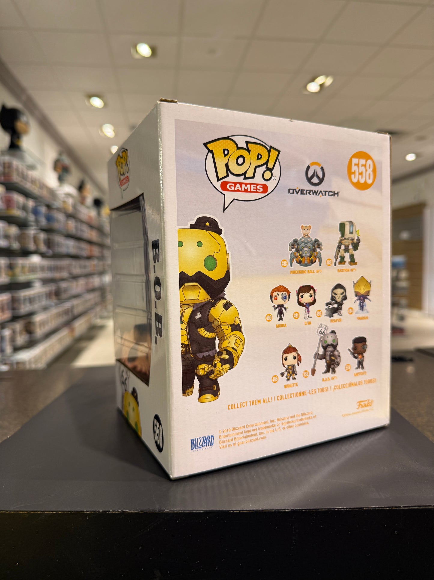 Funko Pop! Overwatch - B.O.B. (Walmart) 6-inch