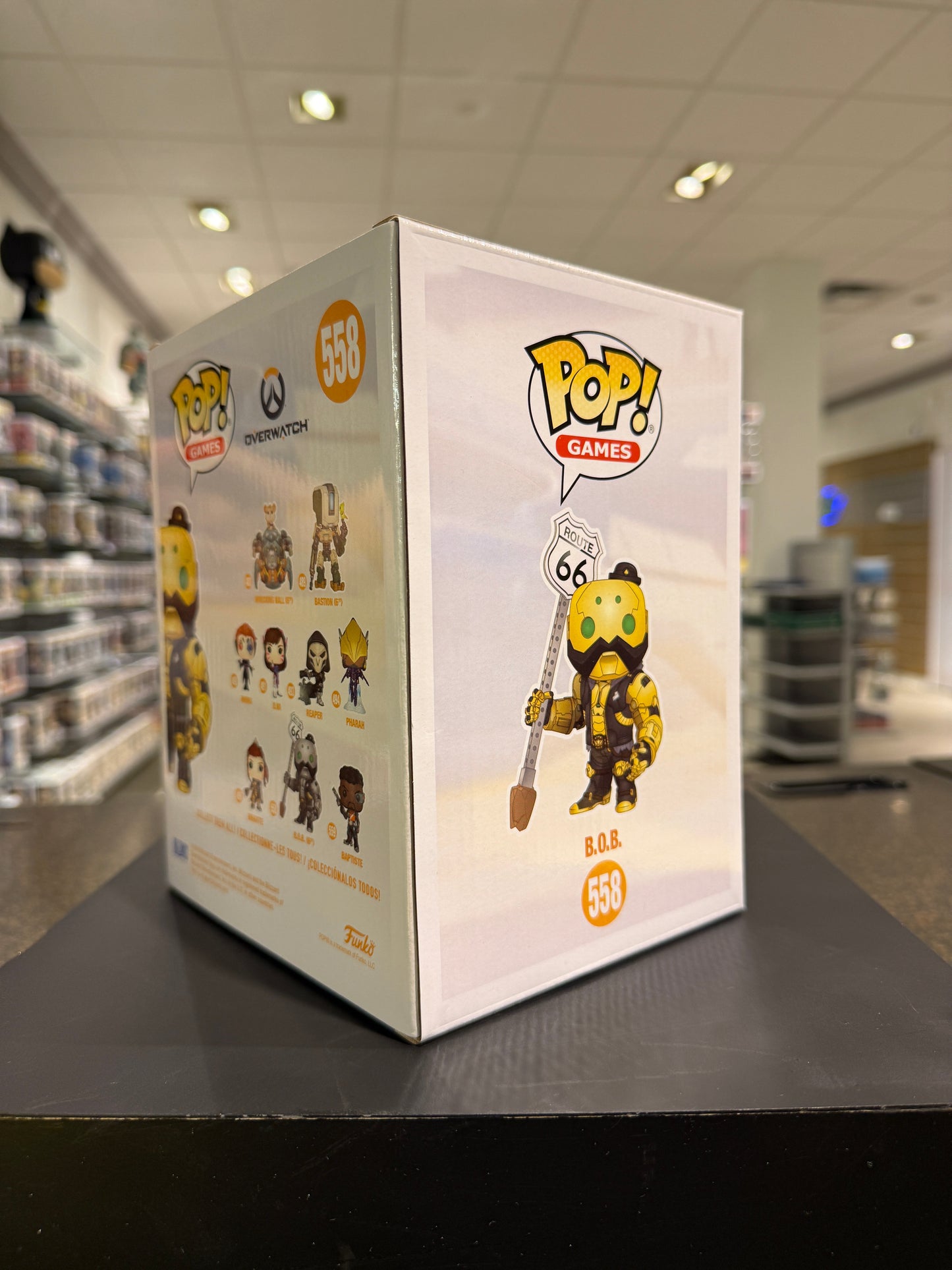 Funko Pop! Overwatch - B.O.B. (Walmart) 6-inch