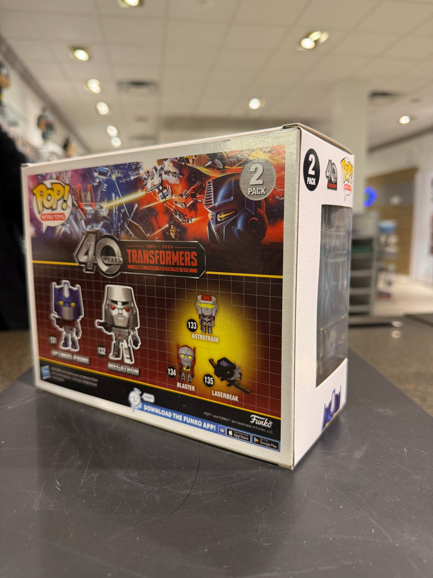 Funko Pop! Transformers - Optimus Prime & Megatron Signed 2 Pack (W/JSA)