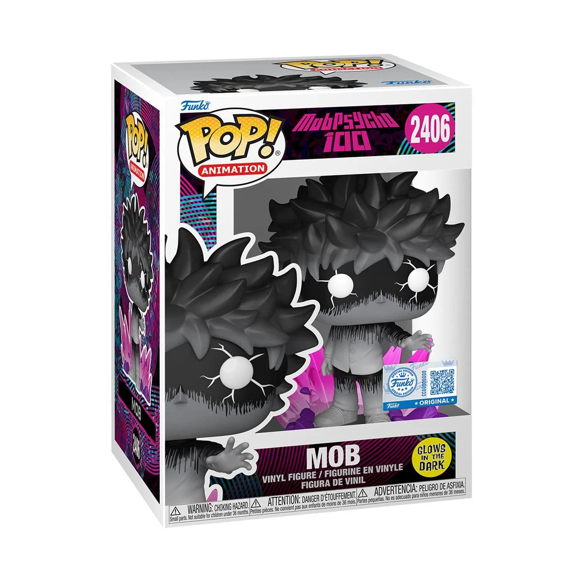Funko Pop! Mob Psycho 100 - Mob Glow (Entertainment Earth)