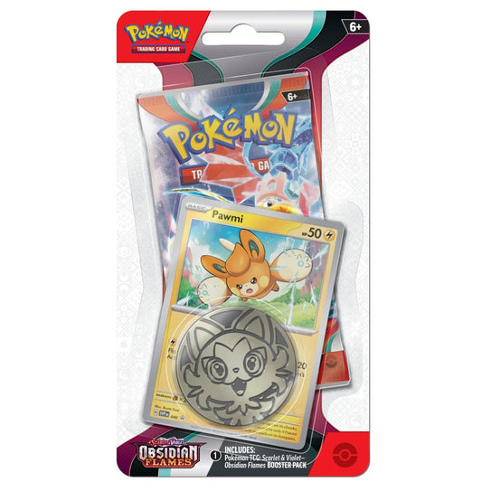 Pokemon TCG: Scarlet and Violet Obsidian Flames - Checklane Blister Pack [1 Promo]