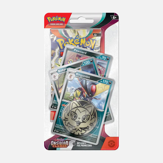 Pokemon TCG: Scarlet and Violet Obsidian Flames - Checklane Blister Pack [3 Promo]