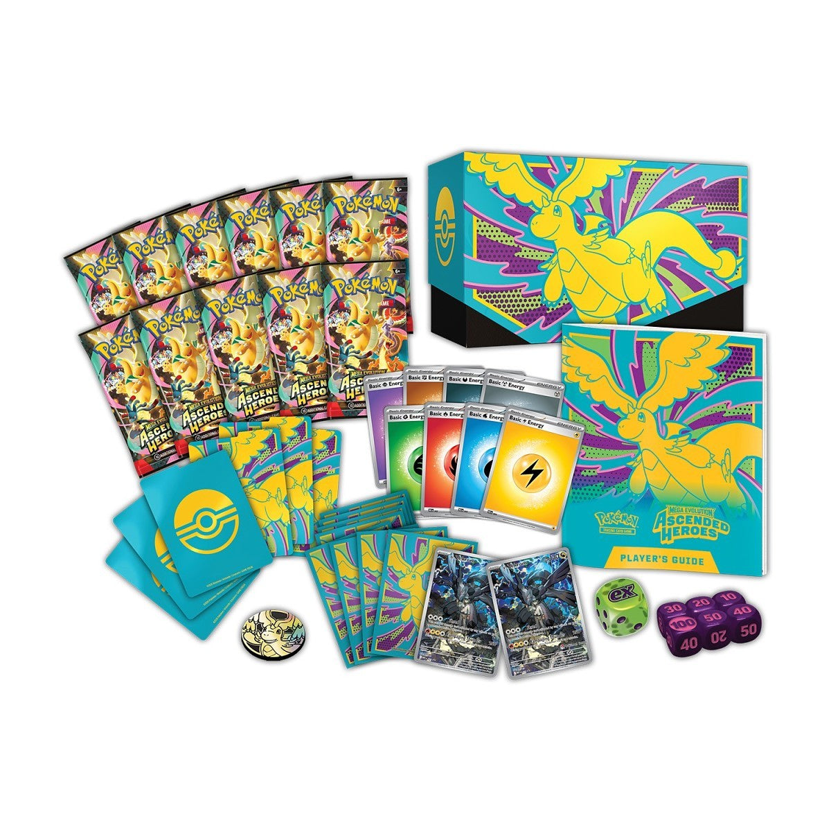 Pokémon TCG: Mega Evolution 02.5 Ascended Heroes - Elite Trainer Box (Pokémon Center)