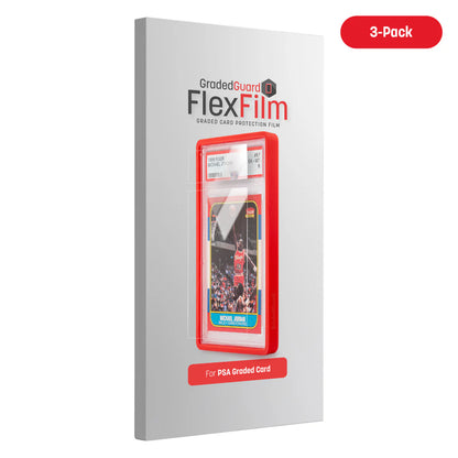 GradedGuard - FlexFilm Graded Card Protection Film 3-Pack (PSA)