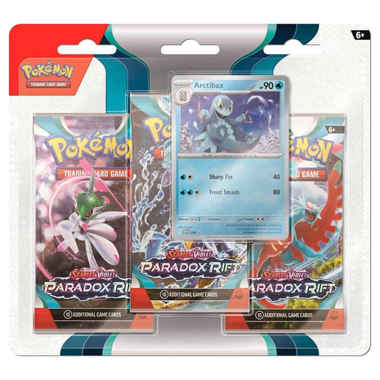 Pokemon TCG: Scarlet and Violet Paradox Rift - 3-Pack Blister